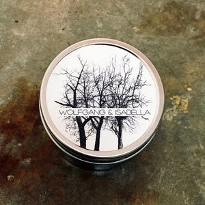BLACK FOREST 4 oz SOY CANDLE TRAVEL TIN